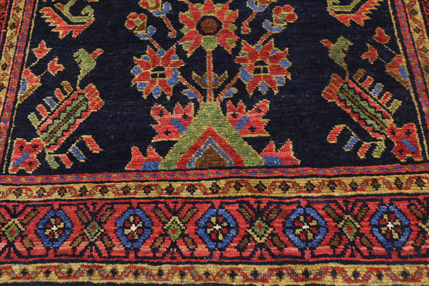 3 x 16 Antique Persian Malayer Runner 77302