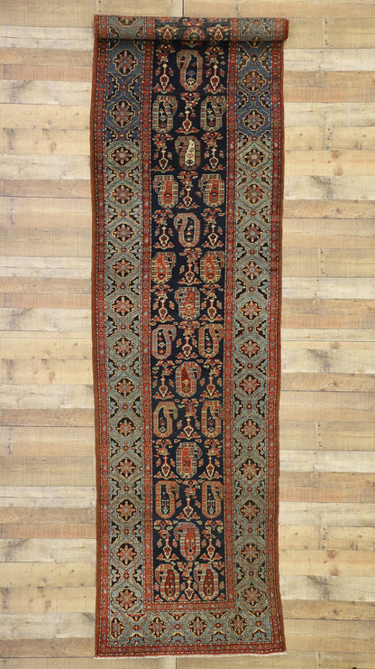 3 x 14 Antique Persian Malayer Runner 77304