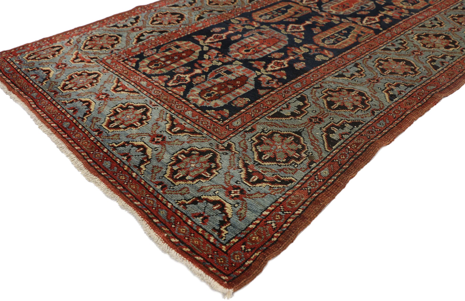3 x 14 Antique Persian Malayer Runner 77304