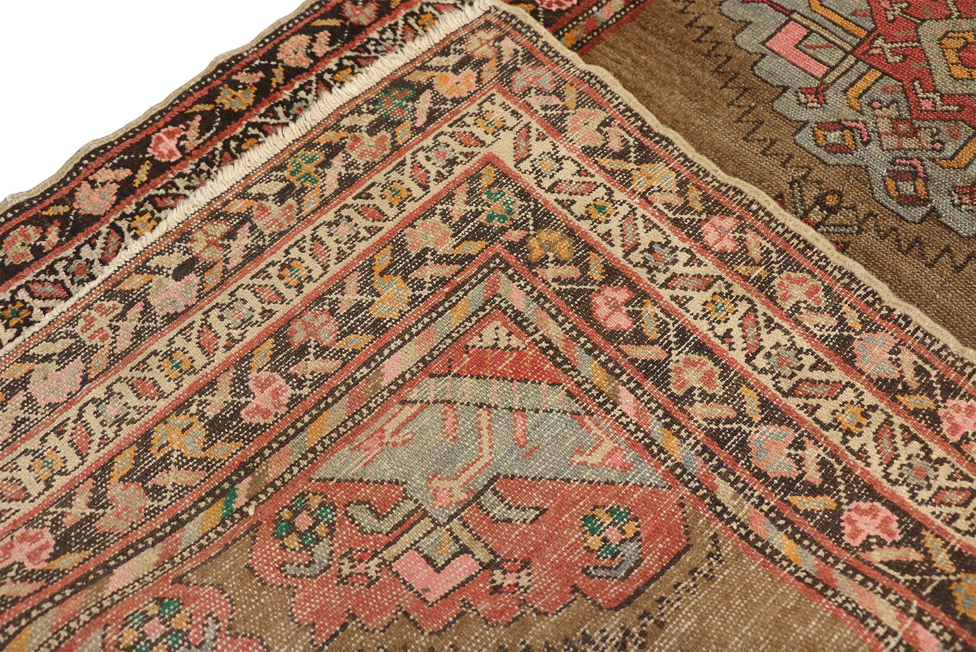 3 x 13 Antique Persian Malayer Runner 77305