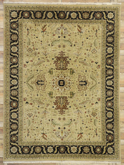 9 x 12 Vintage Indian Rug 77306