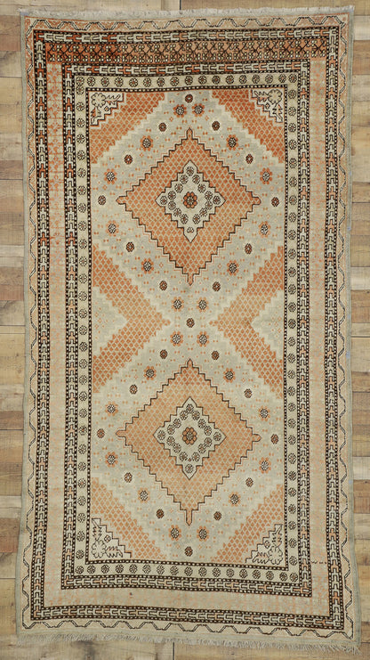 5 x 10 Vintage Turkestan Khotan Rug 77310