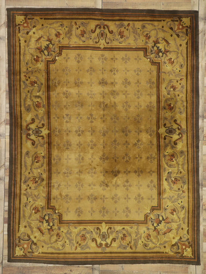 8 x 11 Vintage Tibetan Rug 77313
