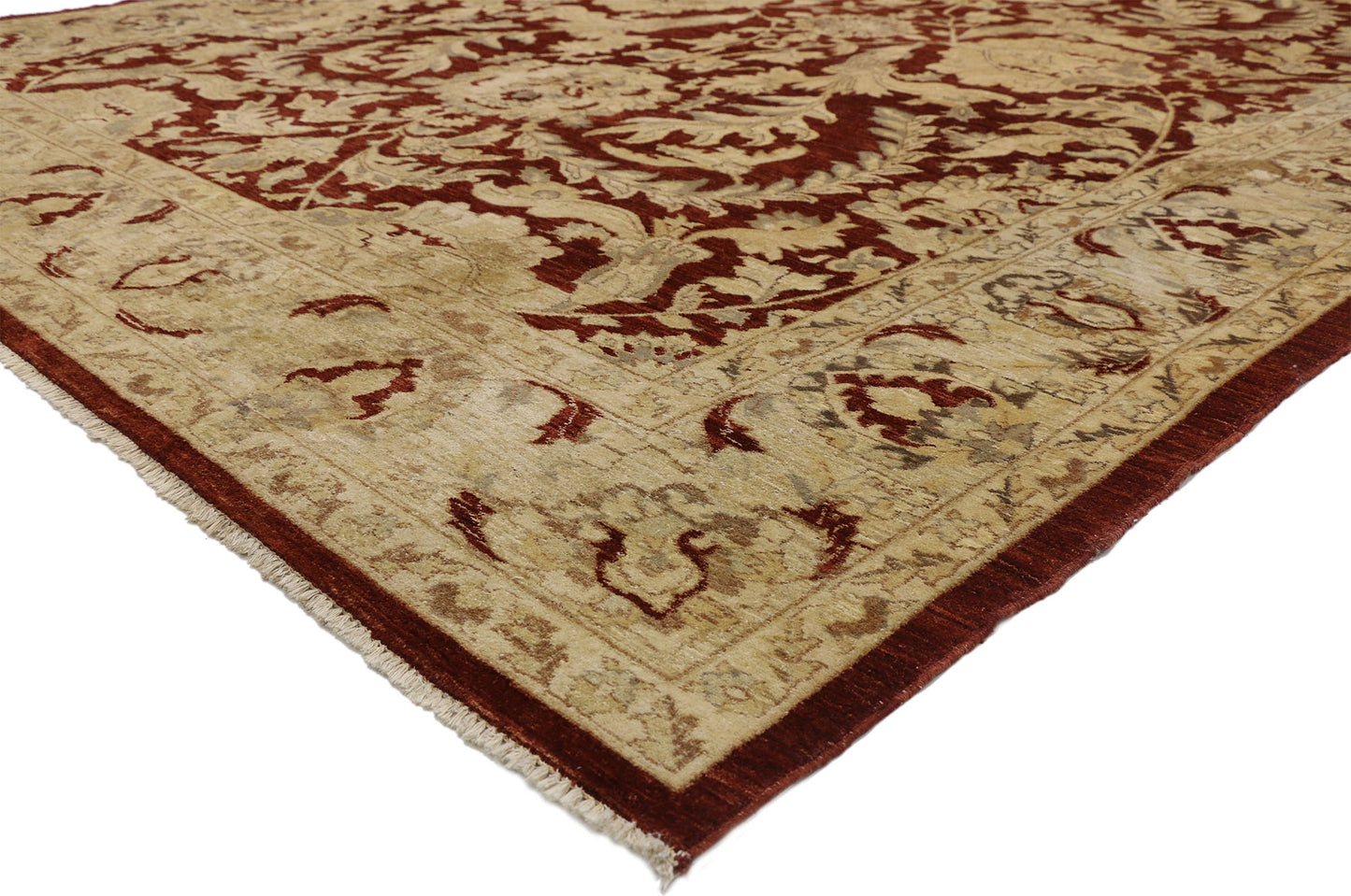 10 x 14 Antique Indian Rug 77315