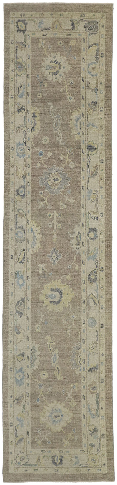 3 x 12 Transitional Oushak Runner 77317