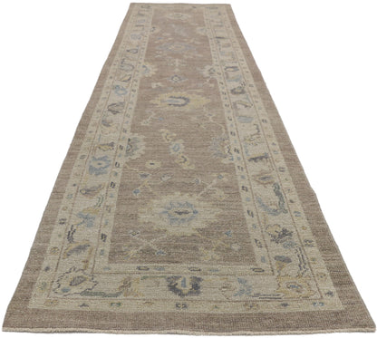 3 x 12 Transitional Oushak Runner 77317