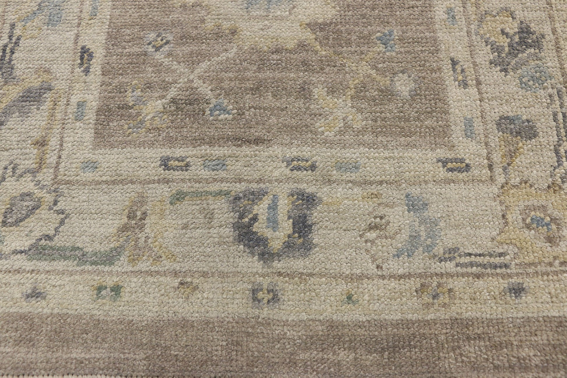 3 x 12 Transitional Oushak Runner 77317