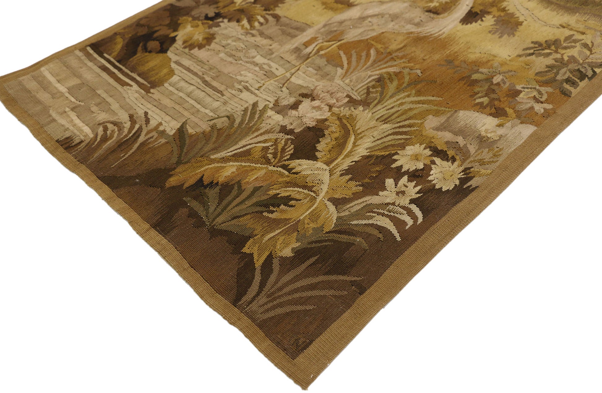 2 x 7 Antique Verdure Tapestry 77318