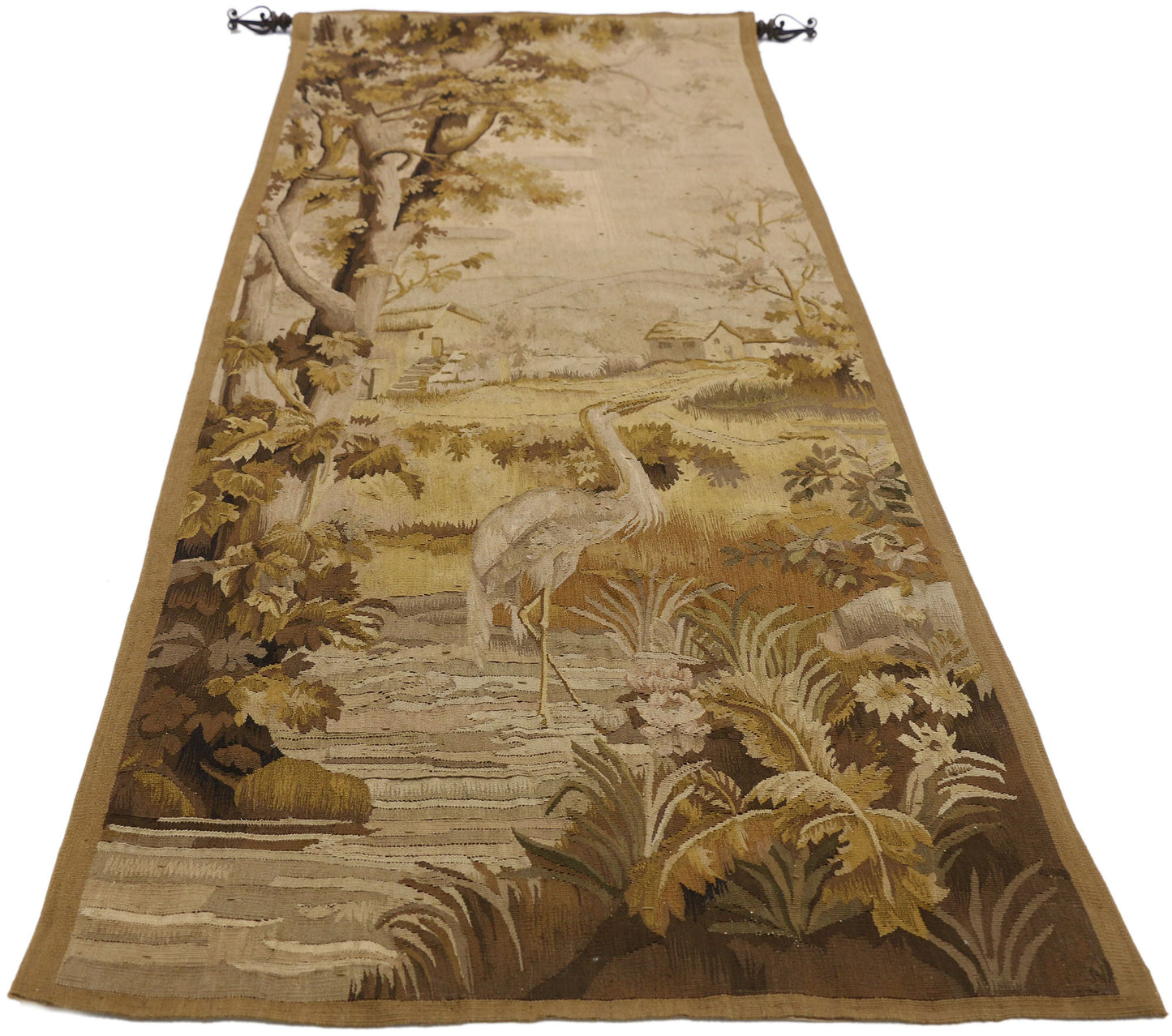 2 x 7 Antique Verdure Tapestry 77318