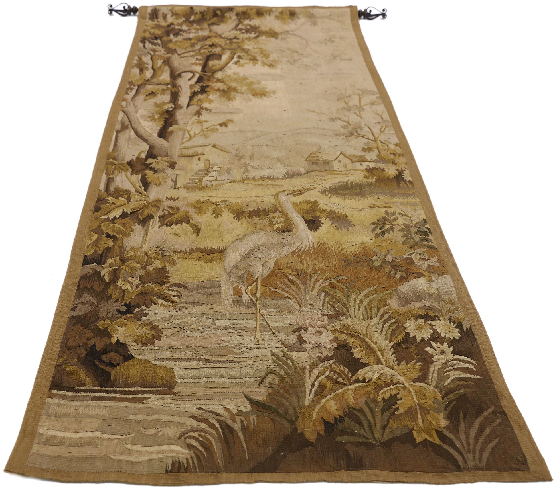 2 x 7 Antique Verdure Tapestry 77318