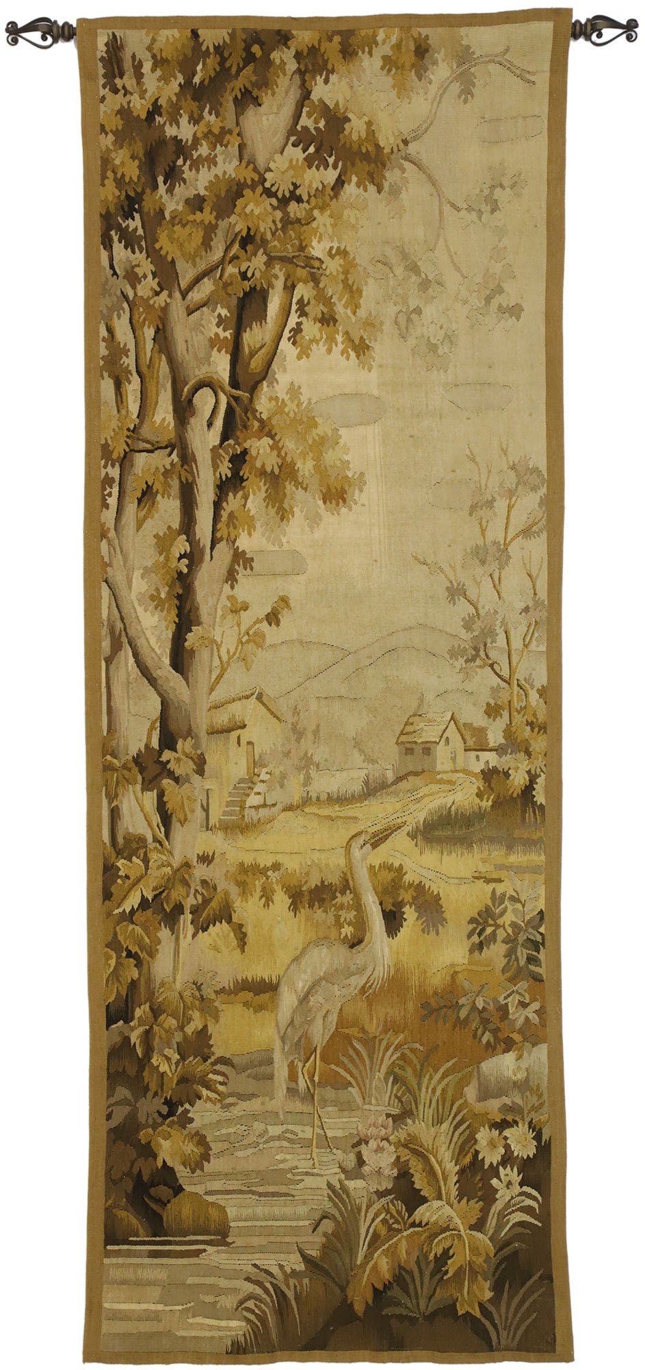 2 x 7 Antique Verdure Tapestry 77318