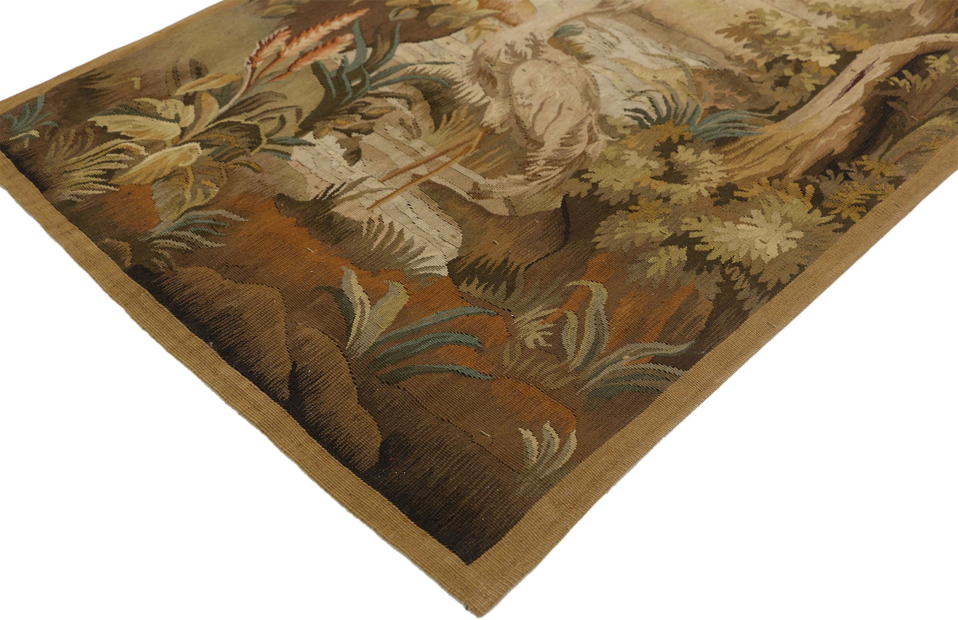 2 x 7 Antique Verdure Tapestry 77319