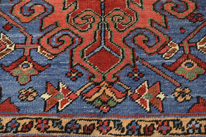 9 x 12 Antique Persian Heriz Rug 77322