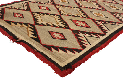 4 x 7 Antique Navajo Kilim Rug 77323