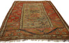 4 x 5 Antique Turkish Oushak Rug 77324