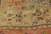 4 x 5 Antique Turkish Oushak Rug 77324