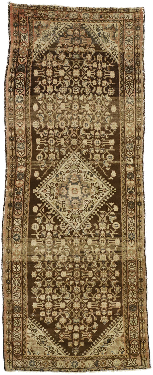 4 x 10 Antique Persian Malayer Runner 77326