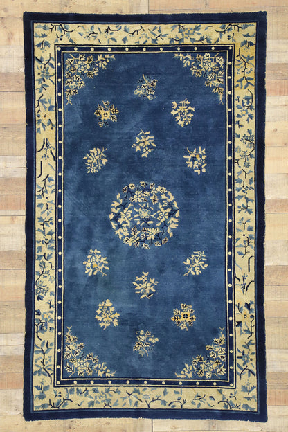 4 x 7 Antique Chinese Peking Rug 77330