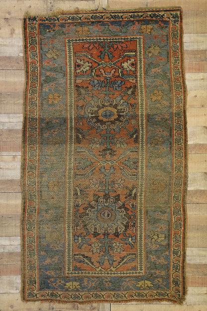 4 x 7 Antique Persian Bijar Rug 77333