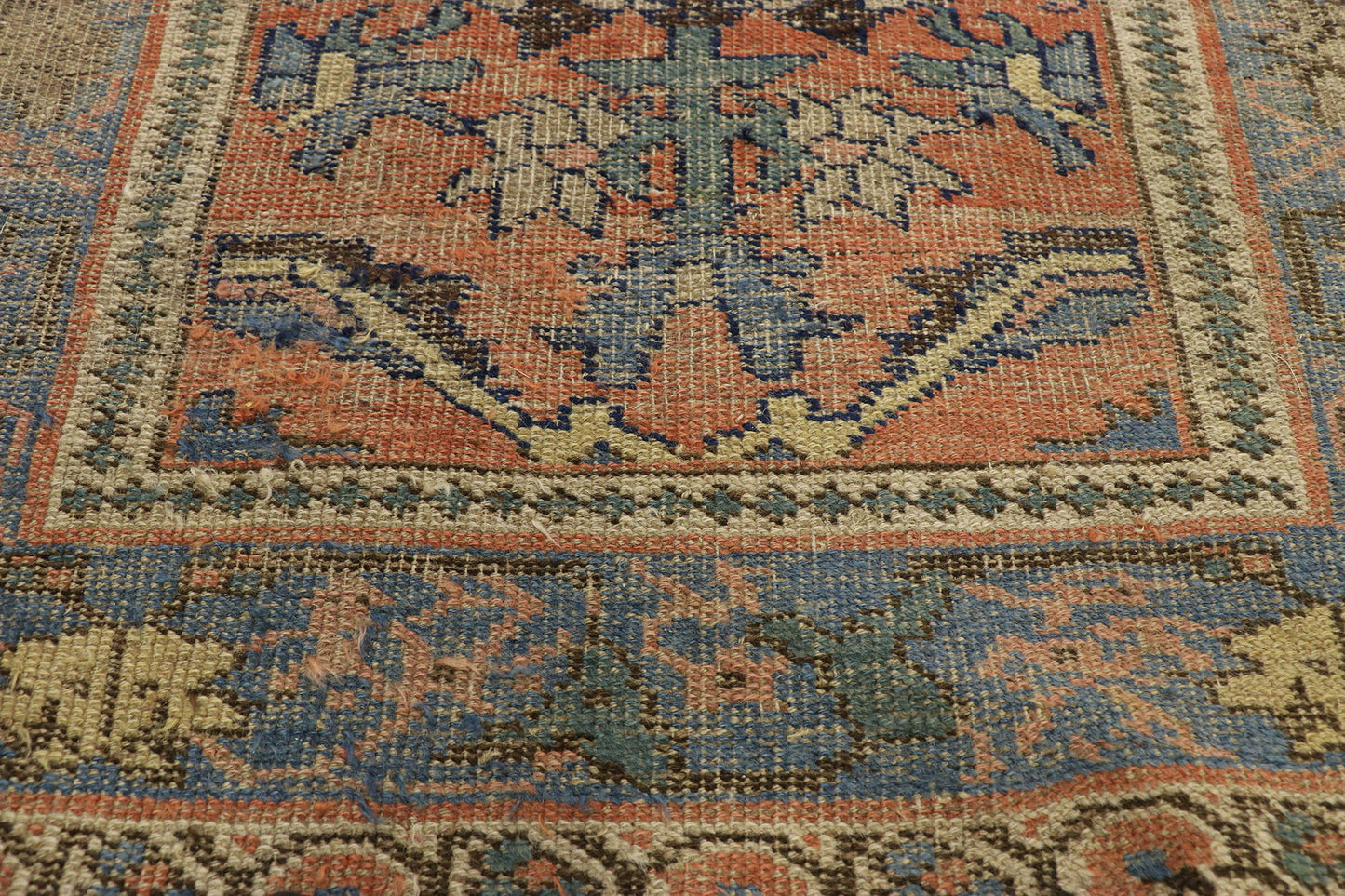 4 x 7 Antique Persian Bijar Rug 77333
