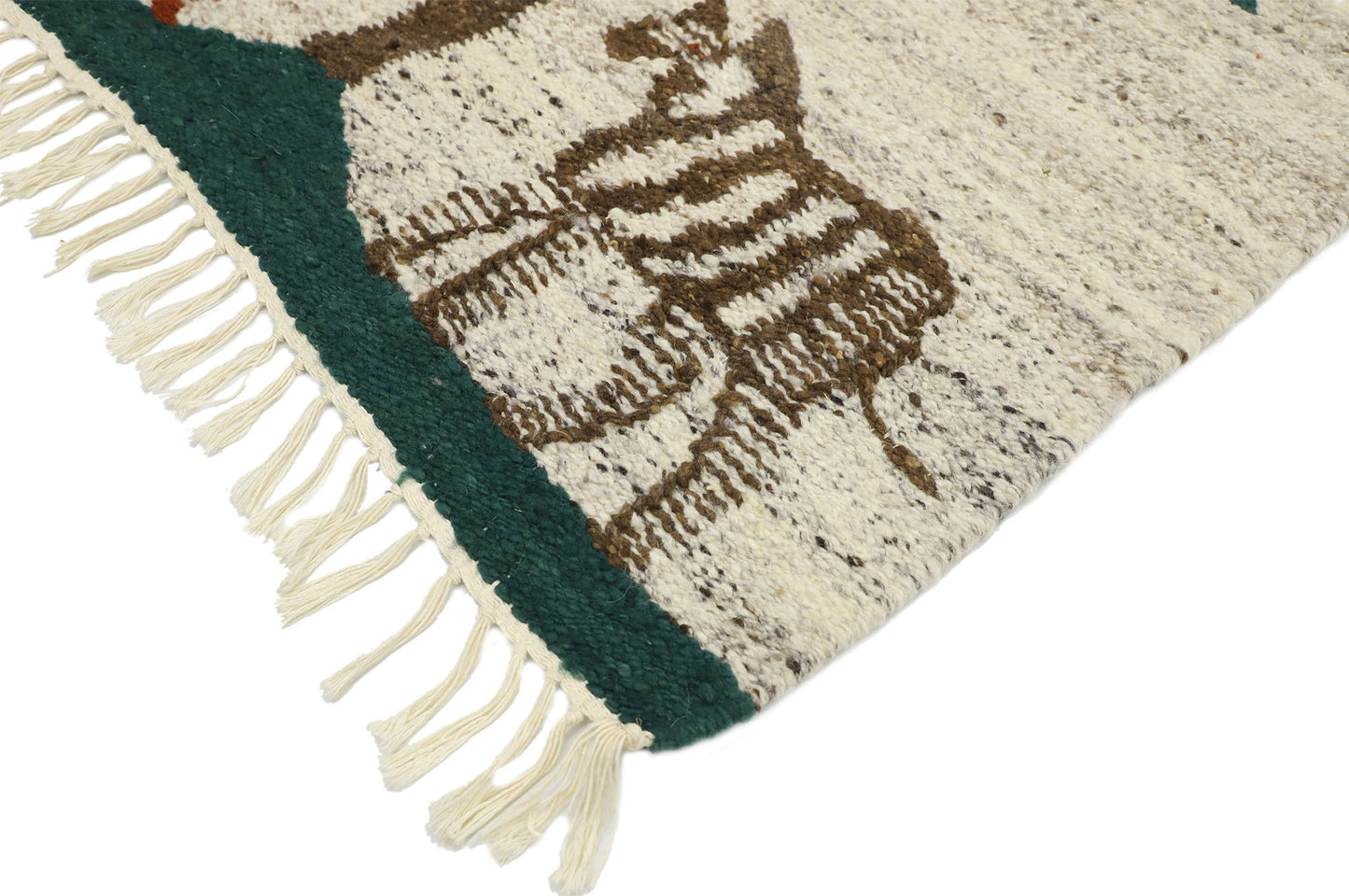 2 x 3 Vintage African Tapestry 77336