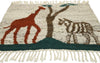 2 x 3 Vintage African Tapestry 77336