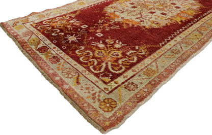 3 x 12 Vintage Turkish Oushak Runner 77339