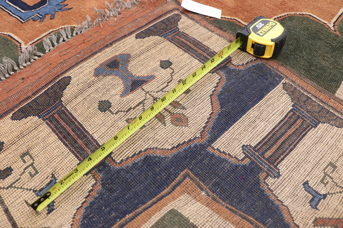 7 x 11 Vintage Oushak Rug 77342