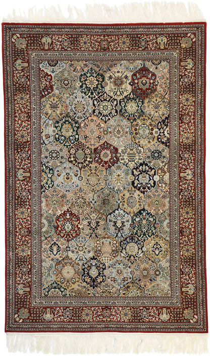 4 x 6 Vintage Tabriz Rug 77344
