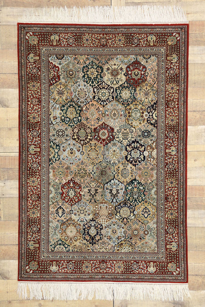 4 x 6 Vintage Tabriz Rug 77344