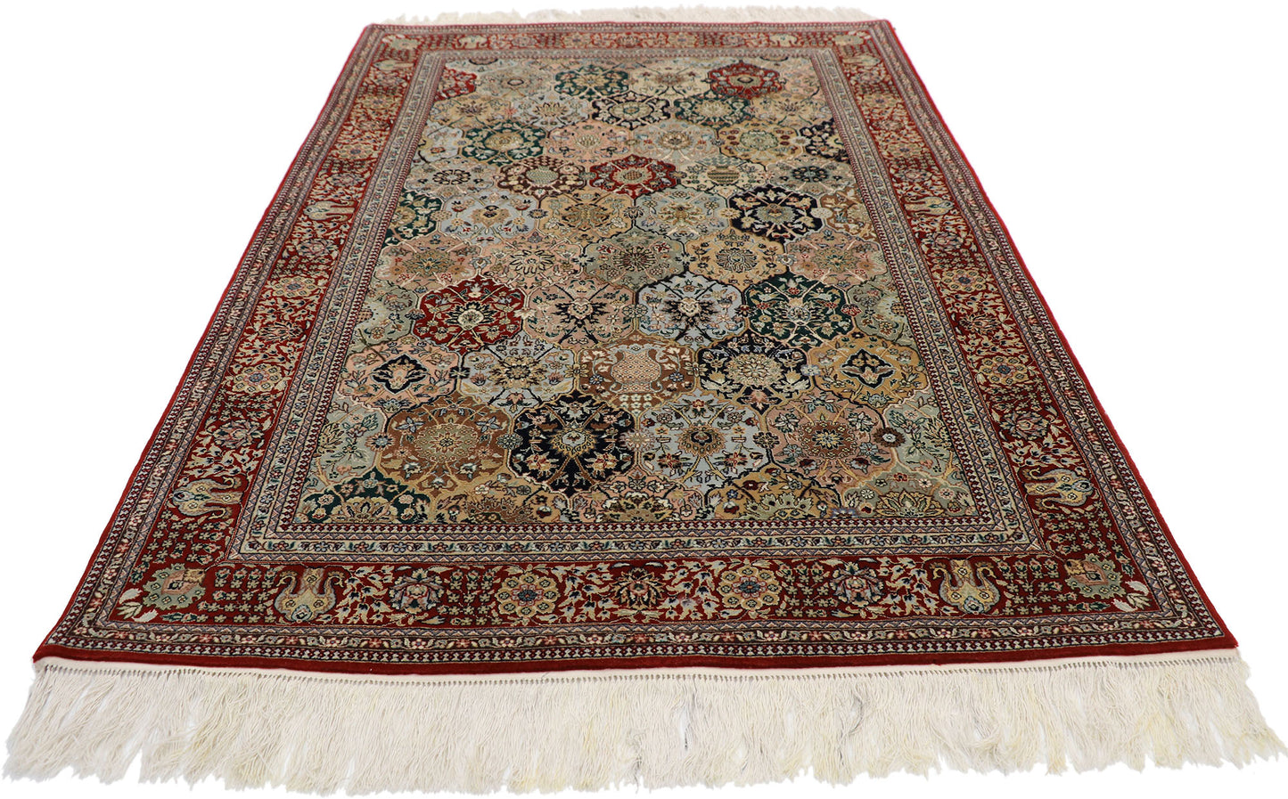 4 x 6 Vintage Tabriz Rug 77344