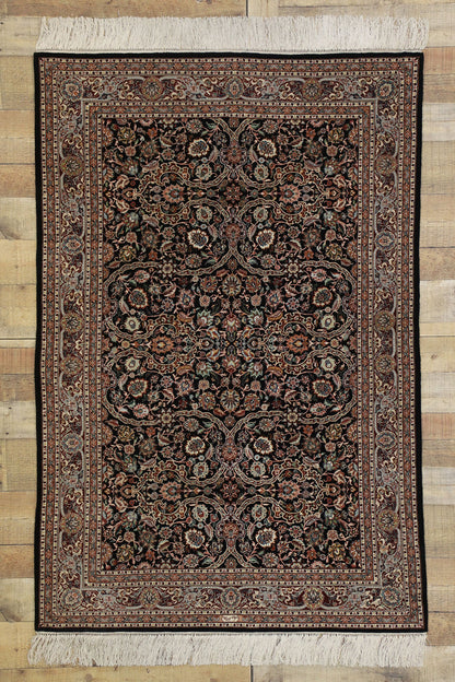 4 x 6 Vintage Chinese Tabriz Rug 77345