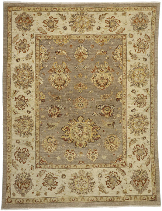 9 x 11 Vintage-Inspired Oushak Rug 77348