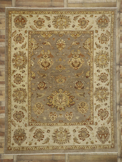 9 x 11 Vintage-Inspired Oushak Rug 77348