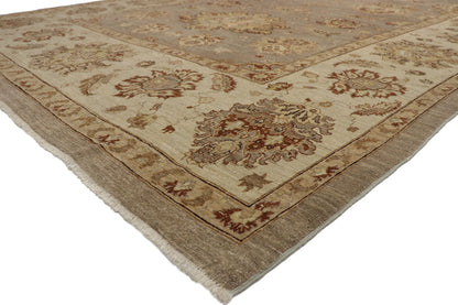 9 x 11 Vintage-Inspired Oushak Rug 77348