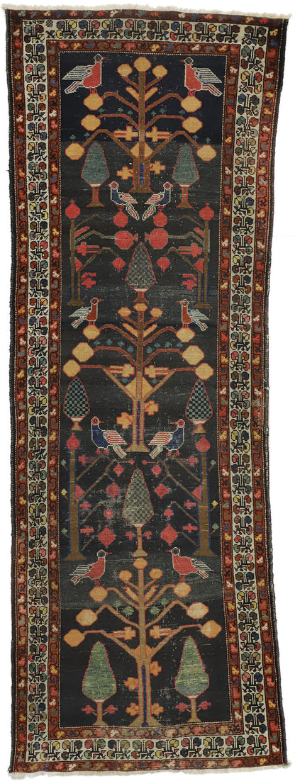 3 x 10 Antique Persian Bakhtiari Rug 77349
