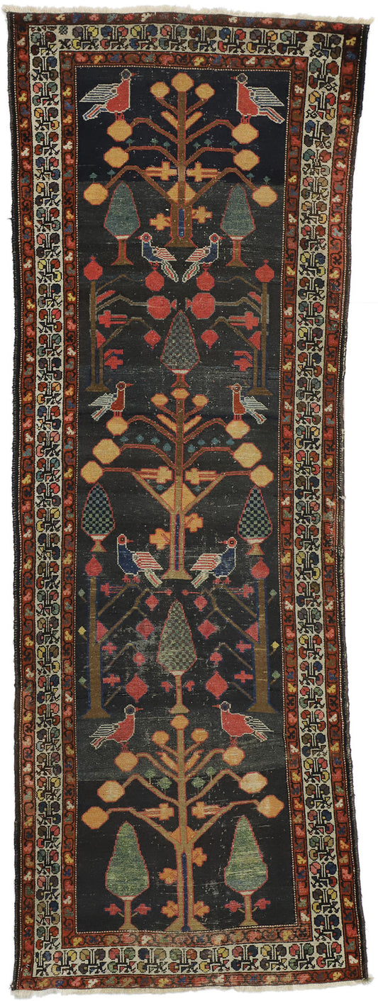 3 x 10 Antique Persian Bakhtiari Rug 77349