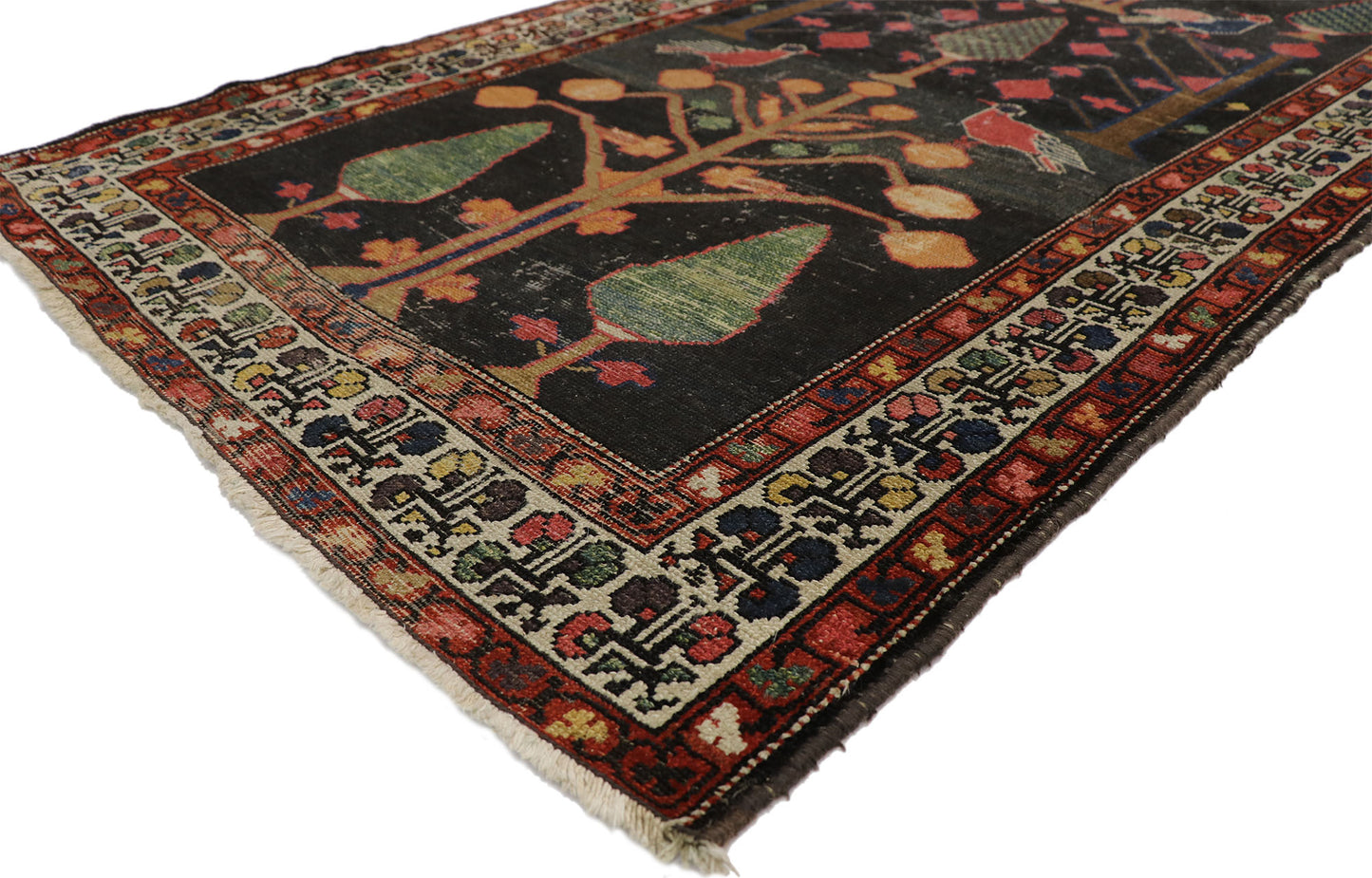 3 x 10 Antique Persian Bakhtiari Rug 77349