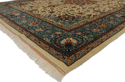 9 x 11 Vintage Persian Tabriz Rug 77352