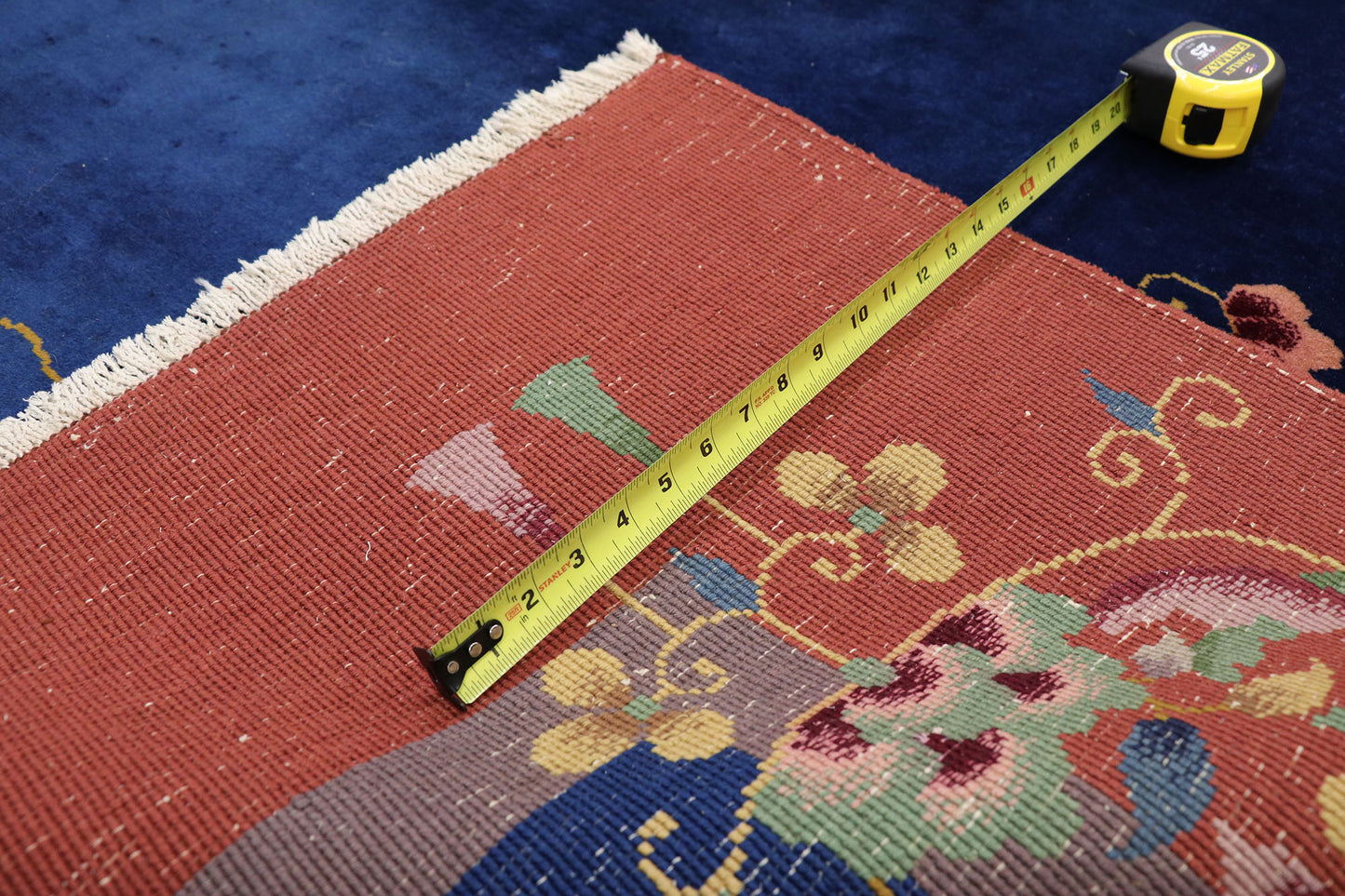 9 x 11 Antique Chinese Art Deco Rug 77354