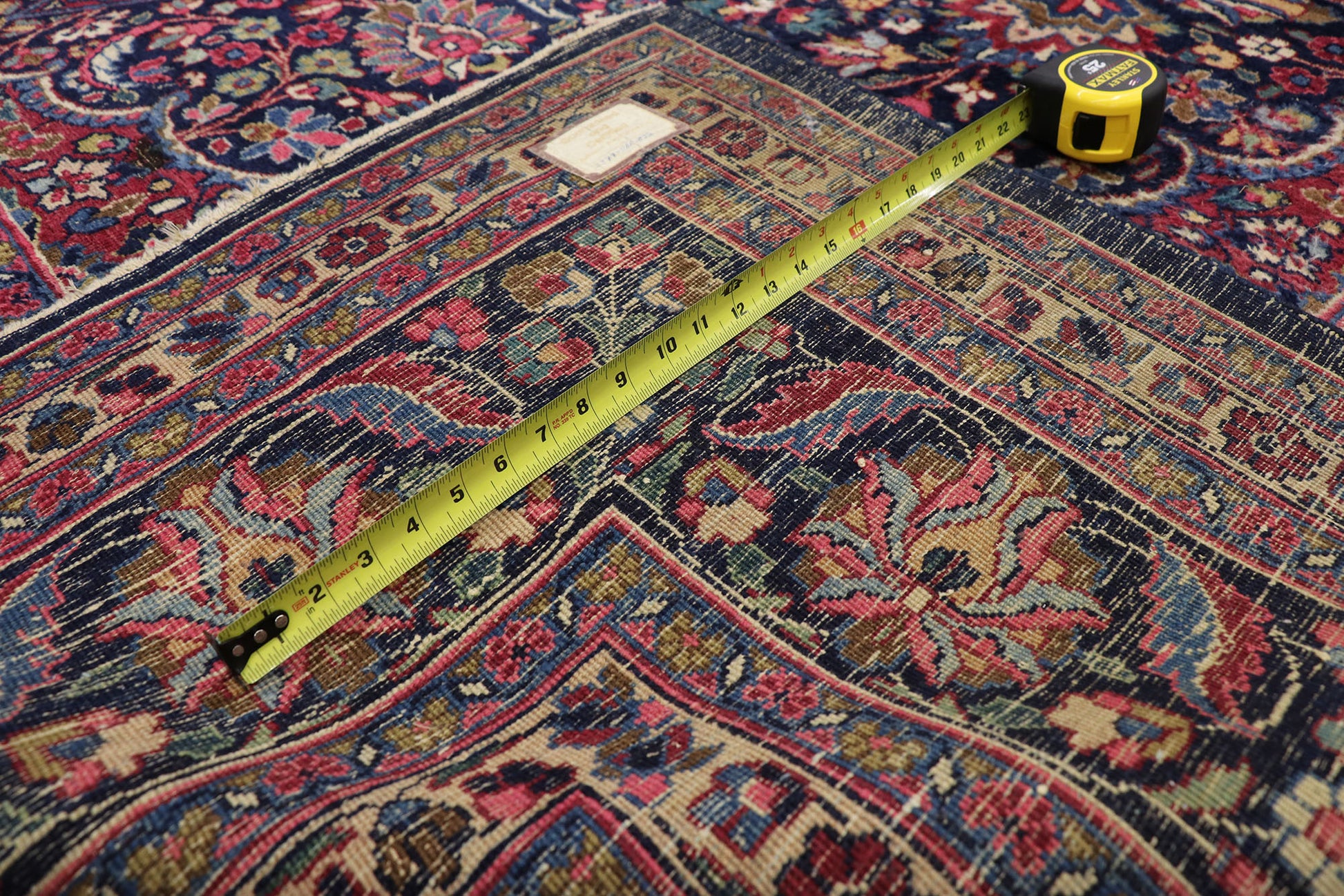 10 x 13 Vintage Persian Mashhad Rug 77355