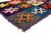 4 x 10 Vintage Moroccan Rag Rug 77356
