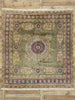 8 x 8 Vintage Persian Kerman Square Rug 77358