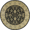9 x 9 Vintage Indian Round Area Rug 77361