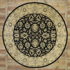 9 x 9 Vintage Indian Round Area Rug 77361
