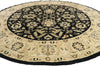 9 x 9 Vintage Indian Round Area Rug 77361