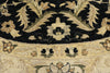 9 x 9 Vintage Indian Round Area Rug 77361