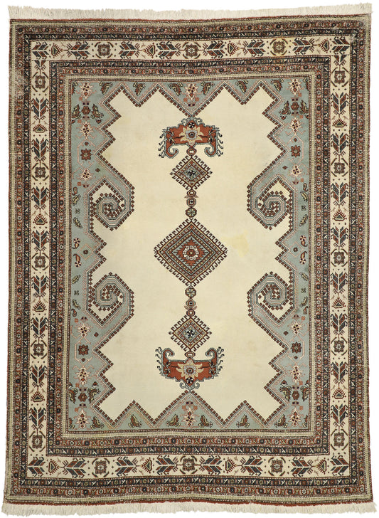 9 x 12 Vintage Turkish Sparta Rug 77362