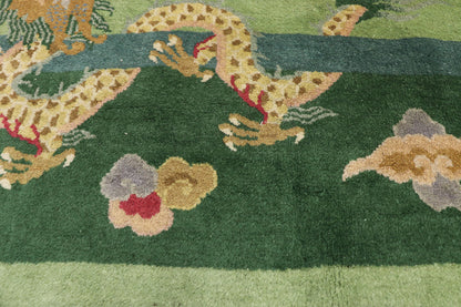 8 x 9 Antique Art Deco Rug 77367