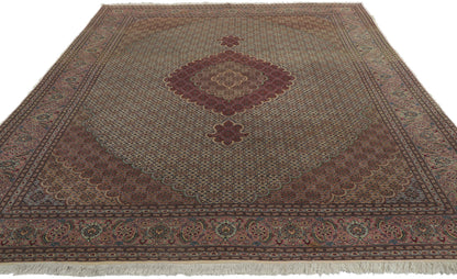 7 x 11 Vintage Persian Tabriz Rug 77368